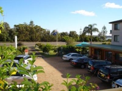 Lake Front Motel Entrance Luaran gambar